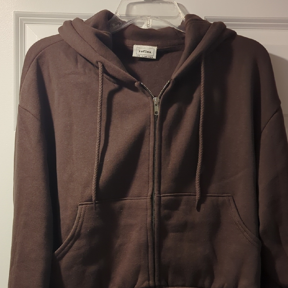 Reflex Ultra Soft Hoodie in Dark Brown